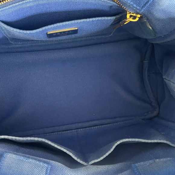 Prada blue denim tote - Picture 3 of 11